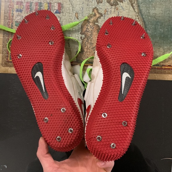 Nike Mens Highjump spikes. Mens size 6, fit womens 7.5 - Picture 2 of 2